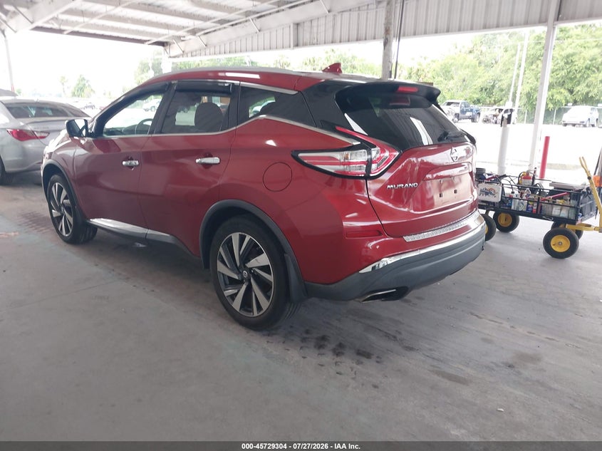 2017 NISSAN MURANO auction photo 3