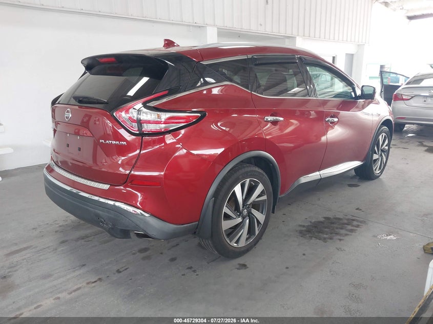 2017 NISSAN MURANO auction photo 4