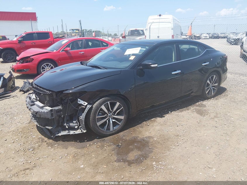 Vin: 1n4aa6av6kc371752, lot: 46228009, nissan maxima 3.5 sl 20192