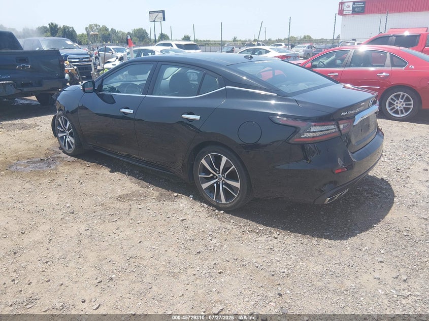 Vin: 1n4aa6av6kc371752, lot: 46228009, nissan maxima 3.5 sl 20193