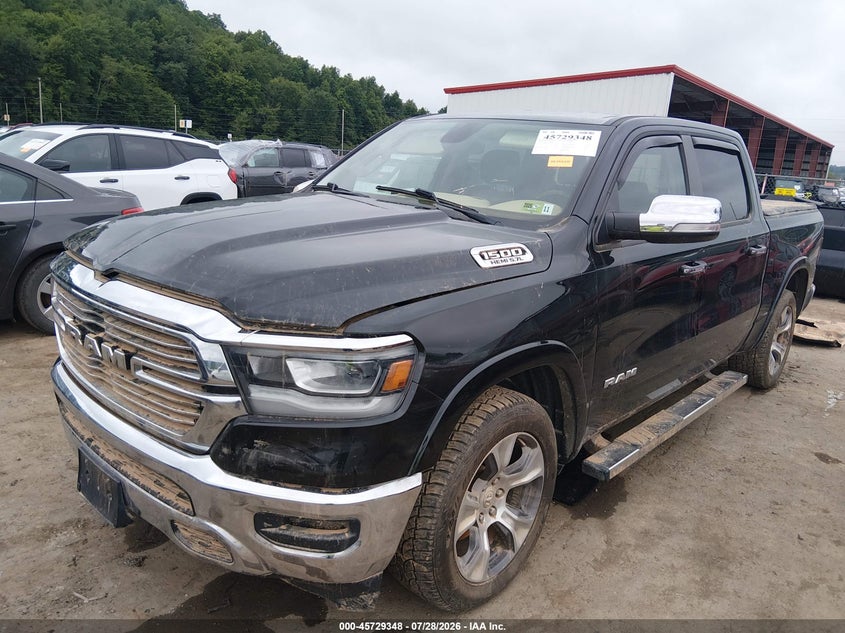 Vin: 1c6srfjt5ln368733, lot: 46228047, ram 1500 laramie  4x4 5'7 box 20202