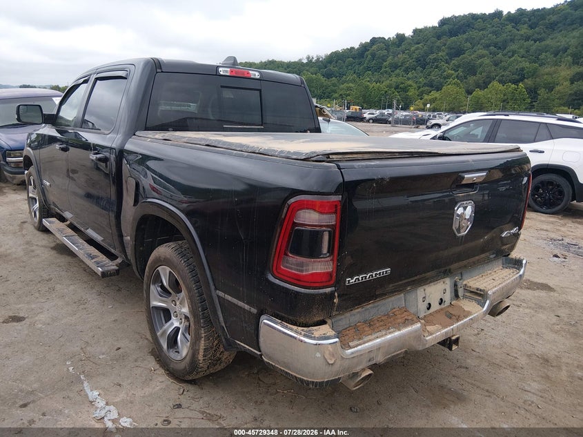 Vin: 1c6srfjt5ln368733, lot: 46228047, ram 1500 laramie  4x4 5'7 box 20203