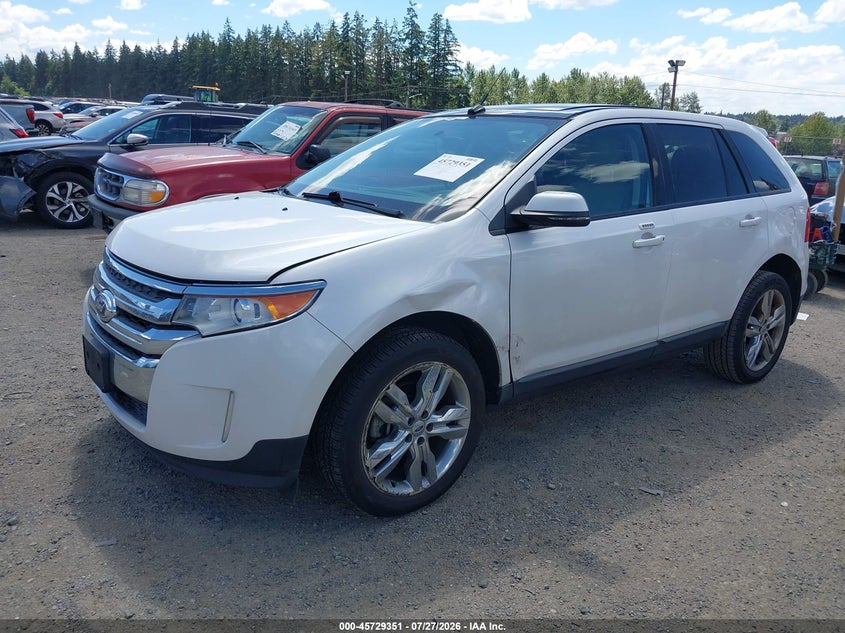 Vin: 2fmdk3jcxeba50508, lot: 46228050, ford edge sel 20142