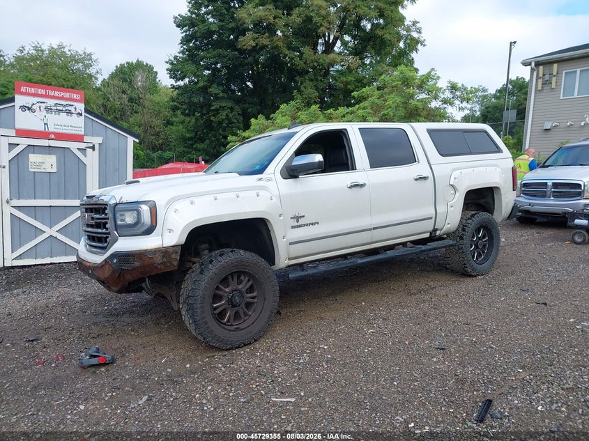 Vin: 3gtu2nec8gg187506, lot: 46228054, gmc sierra 1500 slt 20162