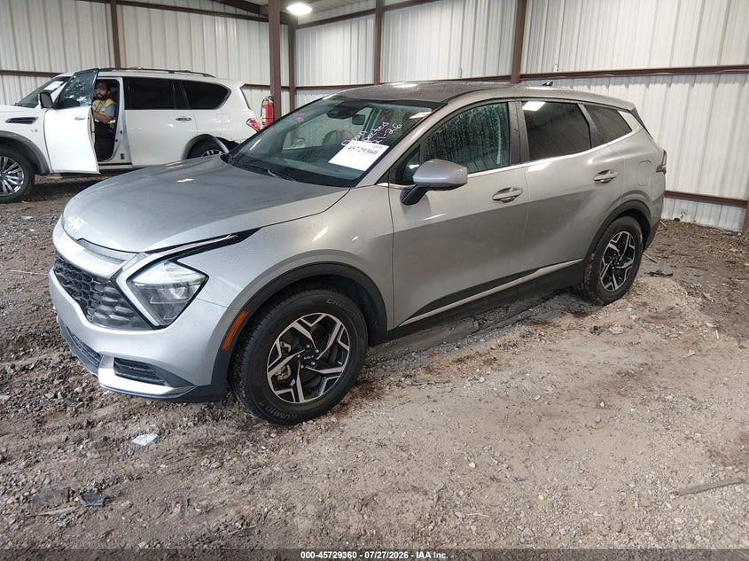 Vin: kndpu3afxp7166437, lot: 46228059, kia sportage lx 20232