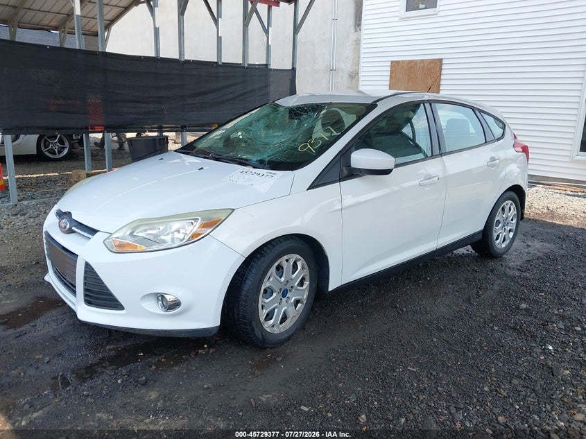 Vin: 1fahp3k29cl281674, lot: 46228076, ford focus se 20122