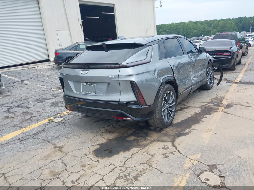 Vin: 1gykptrk9rz107335, lot: 46228087, cadillac lyriq sport w/1sf 20244