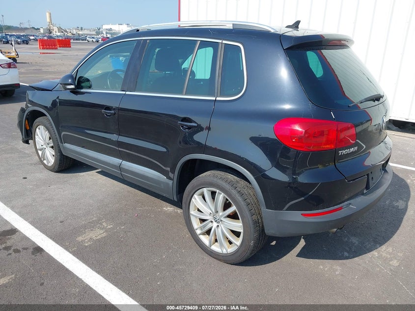 Vin: wvgbv3ax3ew542488, lot: 46228108, volkswagen tiguan sel 20142