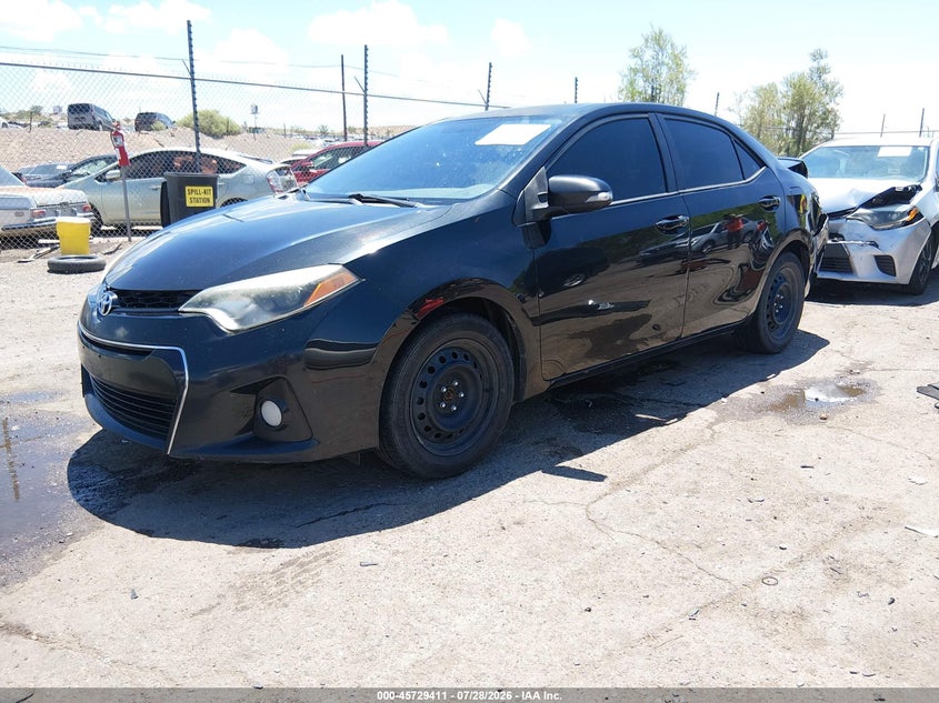 Vin: 5yfburhexep142225, lot: 46228110, toyota corolla s 20142