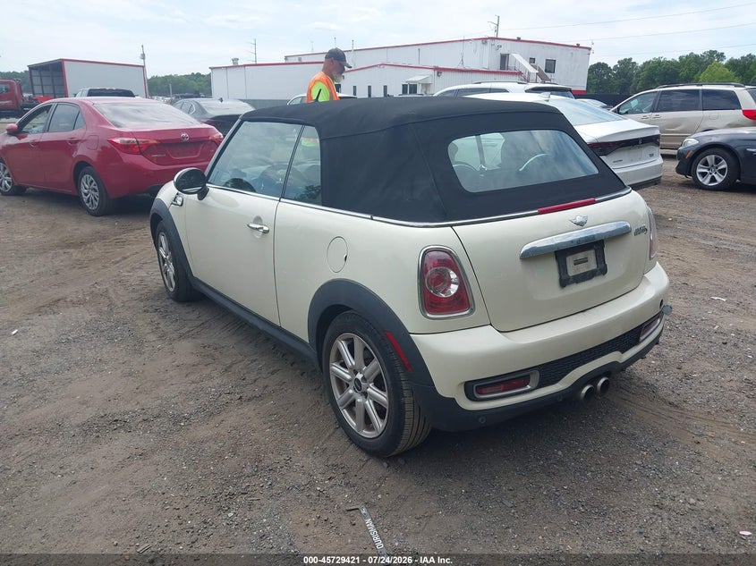 2014 MINI CONVERTIBLE auction photo 3