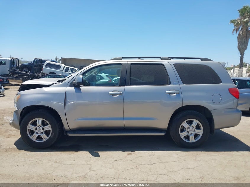 2008 TOYOTA SEQUOIA SPORT UTILITY VEHICLE 5.7L V-8 DOHC, VVT, 381HP