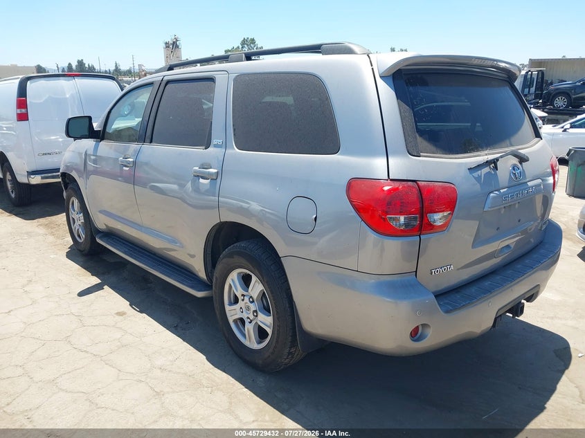 2008 TOYOTA SEQUOIA SPORT UTILITY VEHICLE 5.7L V-8 DOHC, VVT, 381HP