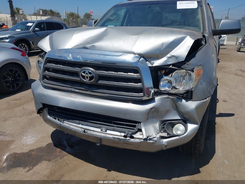 2008 TOYOTA SEQUOIA SPORT UTILITY VEHICLE 5.7L V-8 DOHC, VVT, 381HP