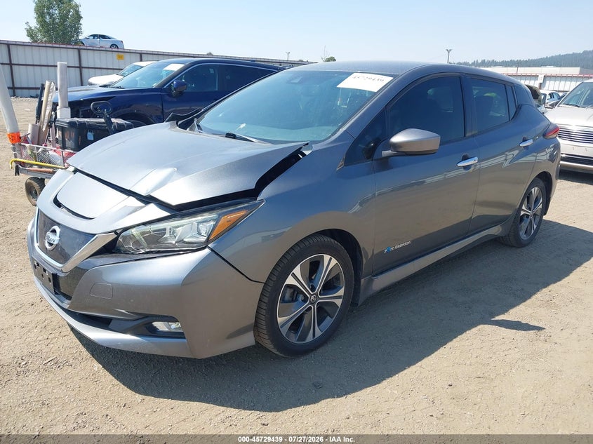 Vin: 1n4az1cp2kc312613, lot: 46228138, nissan leaf sv 20192