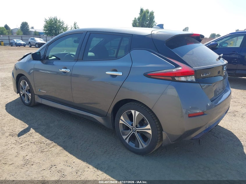 Vin: 1n4az1cp2kc312613, lot: 46228138, nissan leaf sv 20193