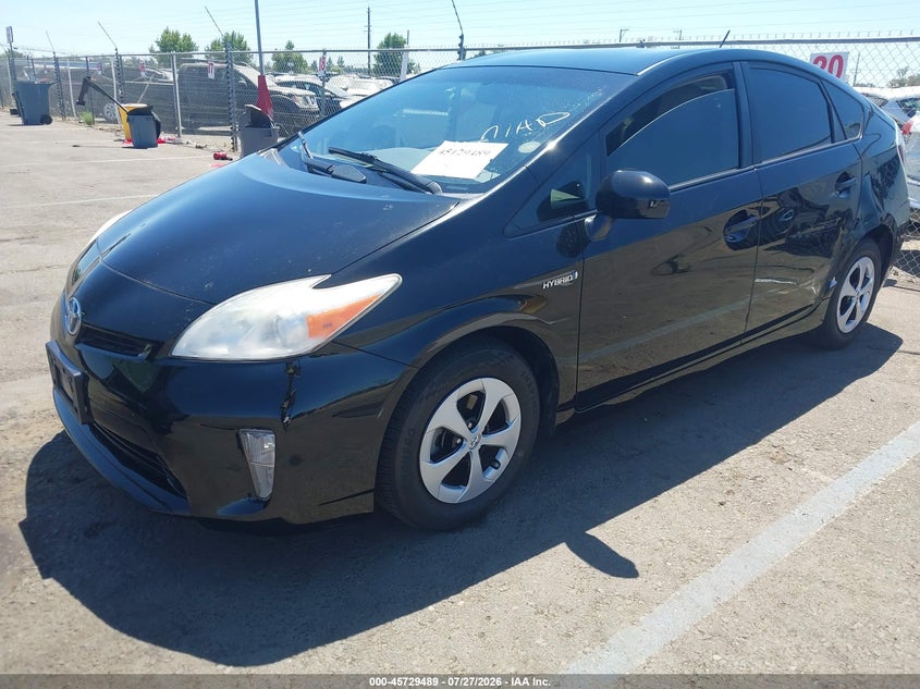 Vin: jtdkn3du5d1716594, lot: 46228188, toyota prius four 20132