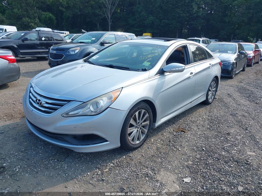 2014 HYUNDAI SONATA SEDAN 2.4L I-4 DI, DOHC, VVT, 190HP