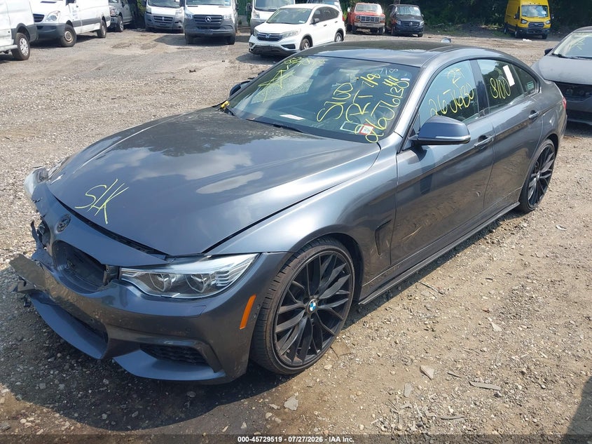 Vin: wba4b1c55fd955528, lot: 46228218, bmw 435i gran coupe 20152