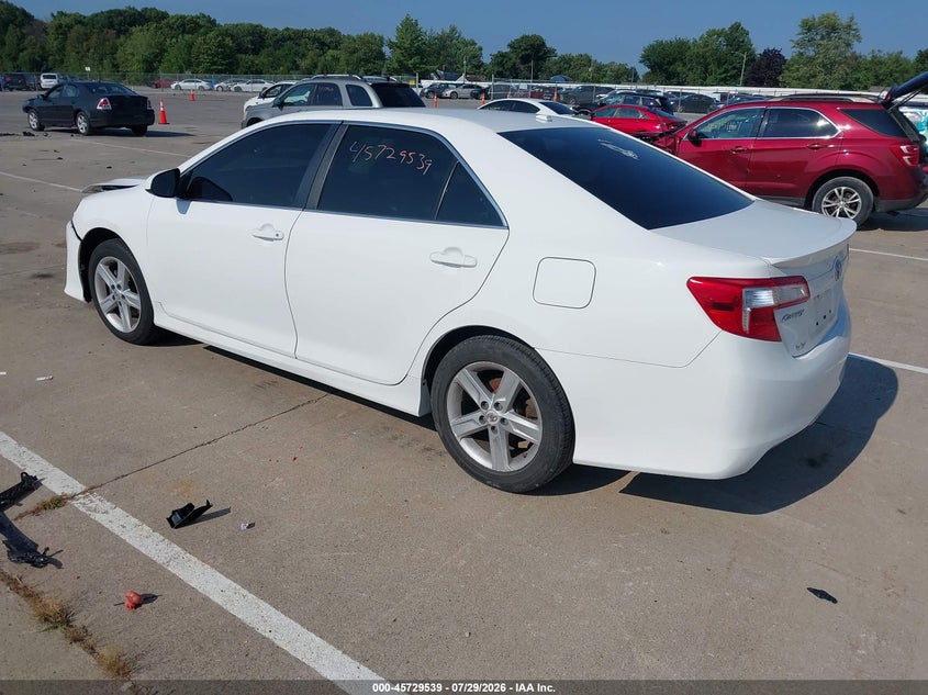 Vin: 4t1bf1fk9cu150610, lot: 46228238, toyota camry se 20123