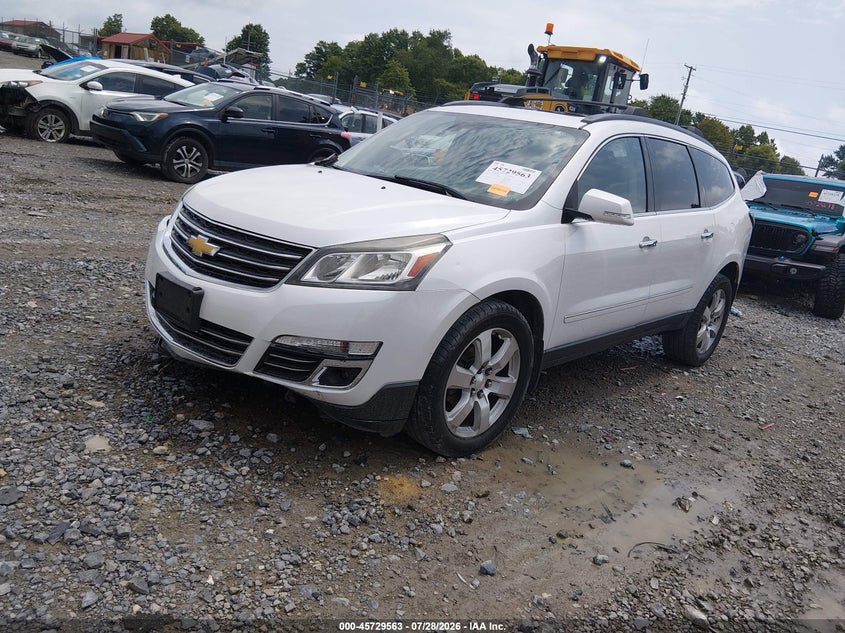 Vin: 1gnkvjkdxgj166800, lot: 46228262, chevrolet traverse ltz 20162