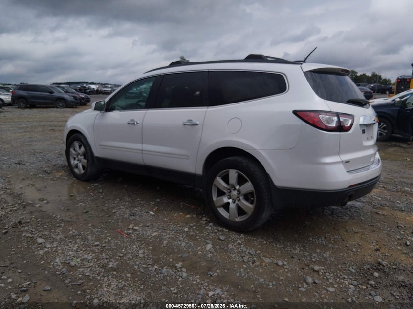 Vin: 1gnkvjkdxgj166800, lot: 46228262, chevrolet traverse ltz 20163