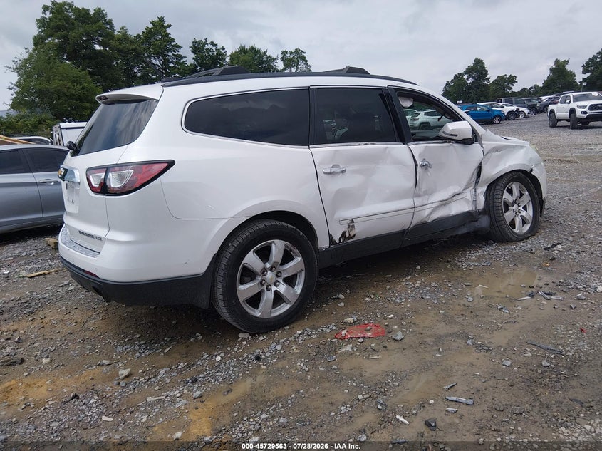 Vin: 1gnkvjkdxgj166800, lot: 46228262, chevrolet traverse ltz 20164