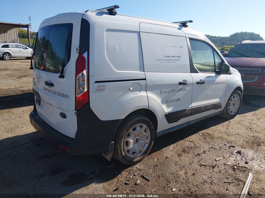 Vin: nm0ls6e73h1338883, lot: 46228269, ford transit connect xl 20174