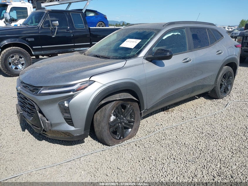 Vin: kl77lkepxsc079389, lot: 46228270, chevrolet trax fwd activ 20252