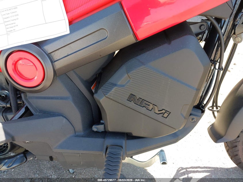 2023 HONDA NVA110 auction photo 8