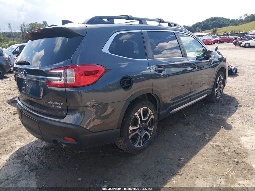 Vin: 4s4wmaud6r3404462, lot: 46228300, subaru ascent limited 7-passenger 20244
