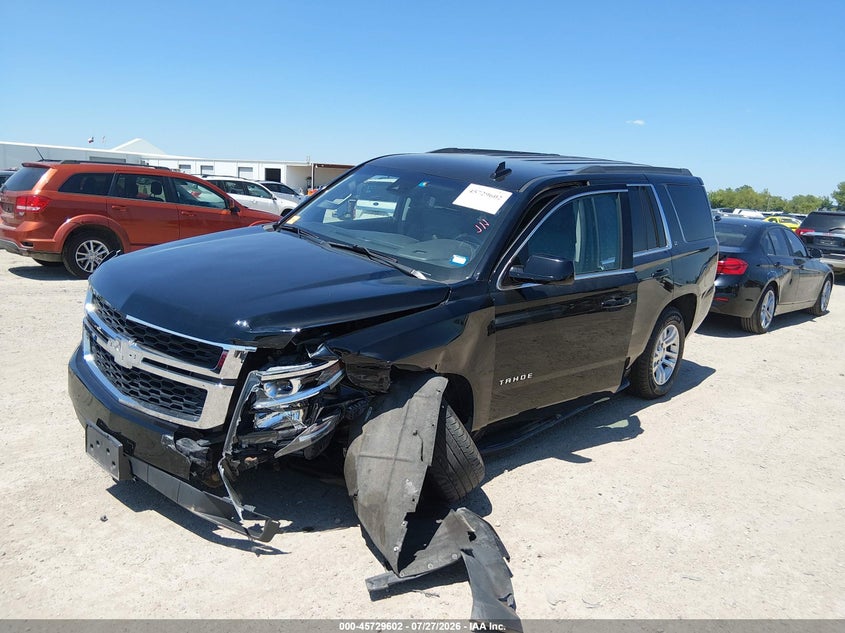 Vin: 1gnscbkc9lr138940, lot: 46228301, chevrolet tahoe 2wd lt 20202