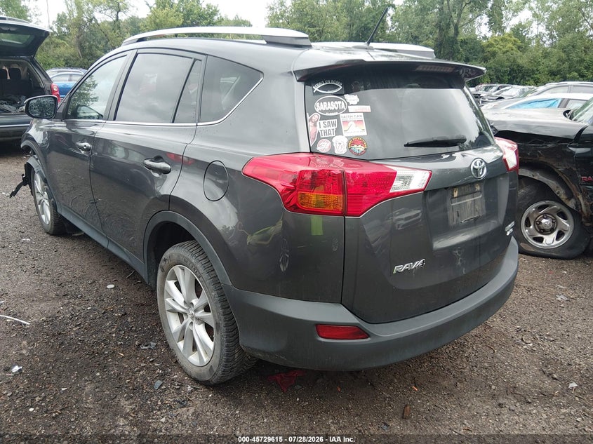 Vin: 2t3dfrev2fw378351, lot: 46228314, toyota rav4 limited 20153