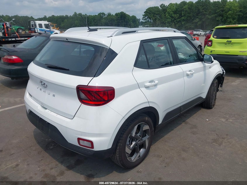 Vin: kmhrc8a36tu428556, lot: 46228323, hyundai venue sel 20264