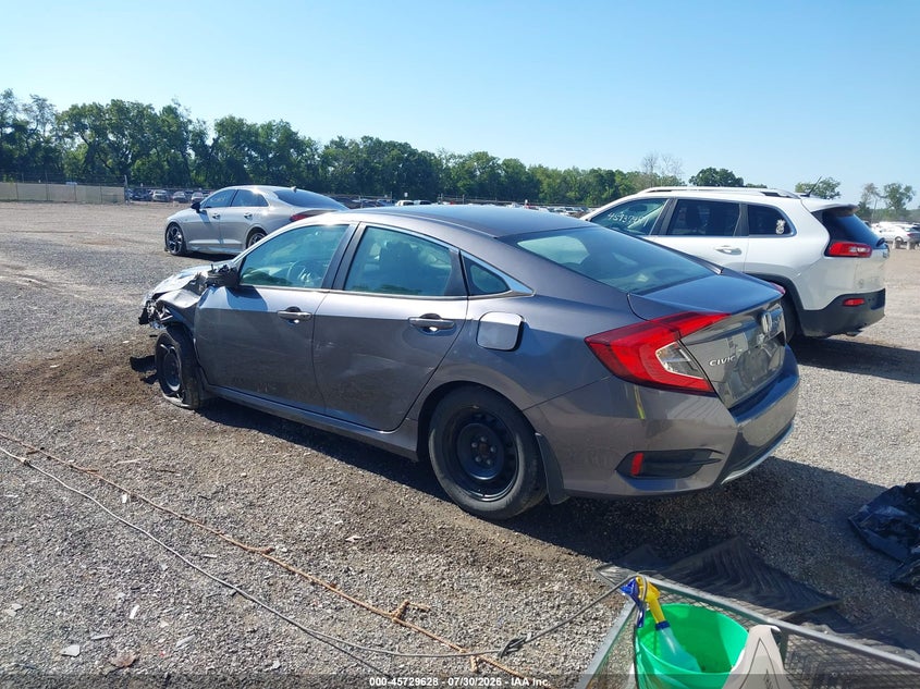 Vin: 2hgfc2f63lh537939, lot: 46228327, honda civic lx 20203