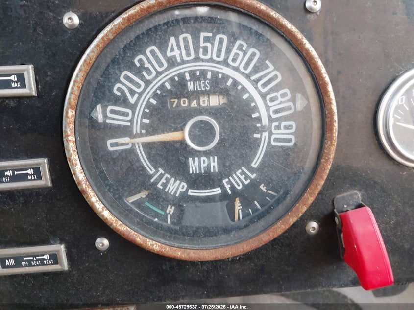 1976 JEEP CJ auction photo 7