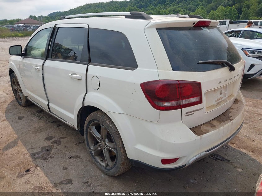 Vin: 3c4pddgg0ht574853, lot: 46228354, dodge journey crossroad plus awd 20173