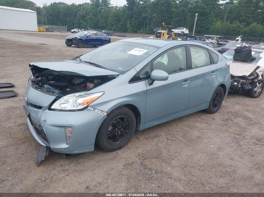 Vin: jtdkn3du4f1886898, lot: 46228370, toyota prius three 20152