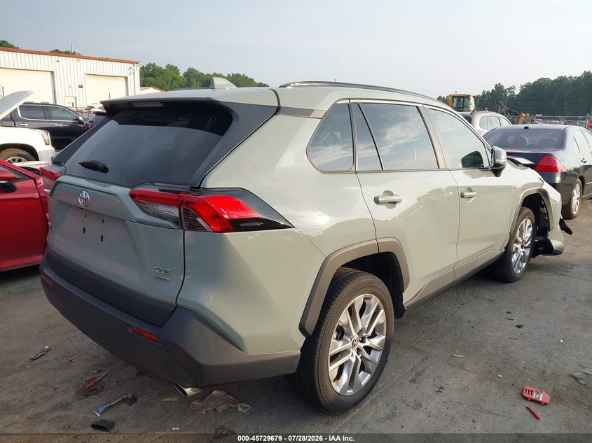 Vin: 2t3a1rfv4pw387215, lot: 46228378, toyota rav4 xle premium 20234