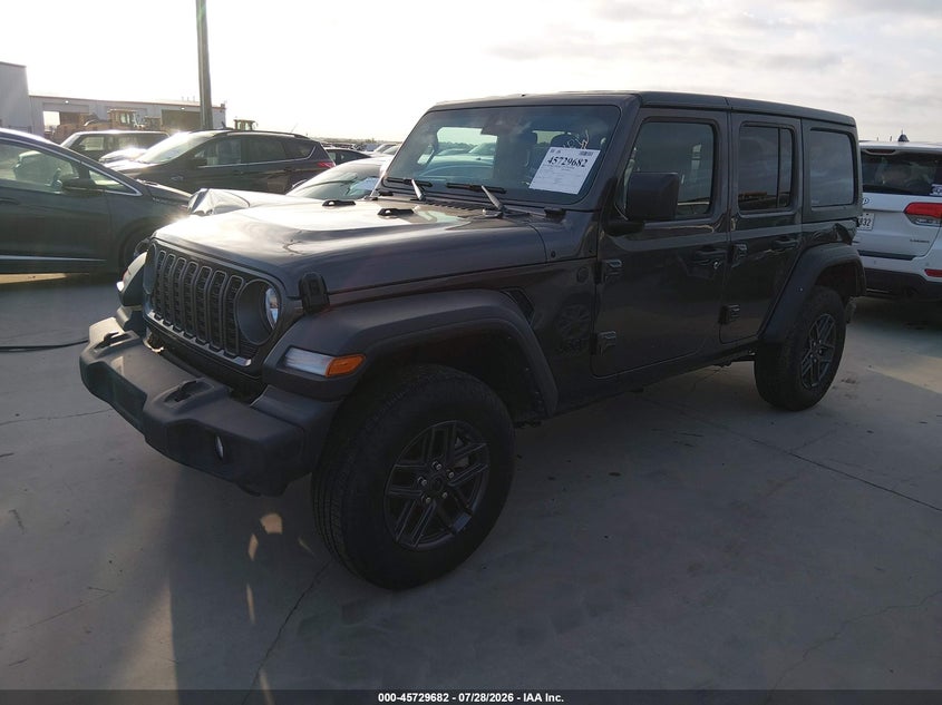 Vin: 1c4pjxdn9sw524032, lot: 46228381, jeep wrangler 4-door summit 4x4 20252