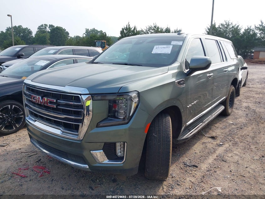 Vin: 1gks2gkd9pr152087, lot: 46228392, gmc yukon xl 4wd slt 20232