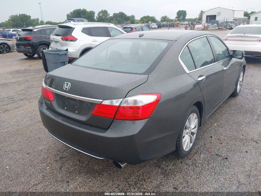 Vin: 1hgcr2f8xfa005500, lot: 46228395, honda accord ex-l 20154
