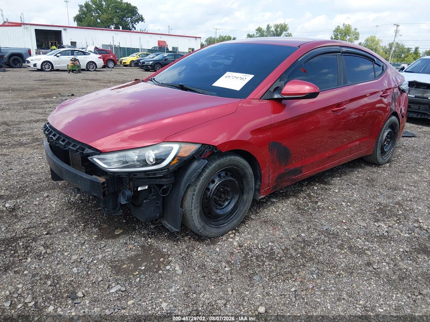 Vin: 5npd74lf9hh148702, lot: 46228401, hyundai elantra se 20172