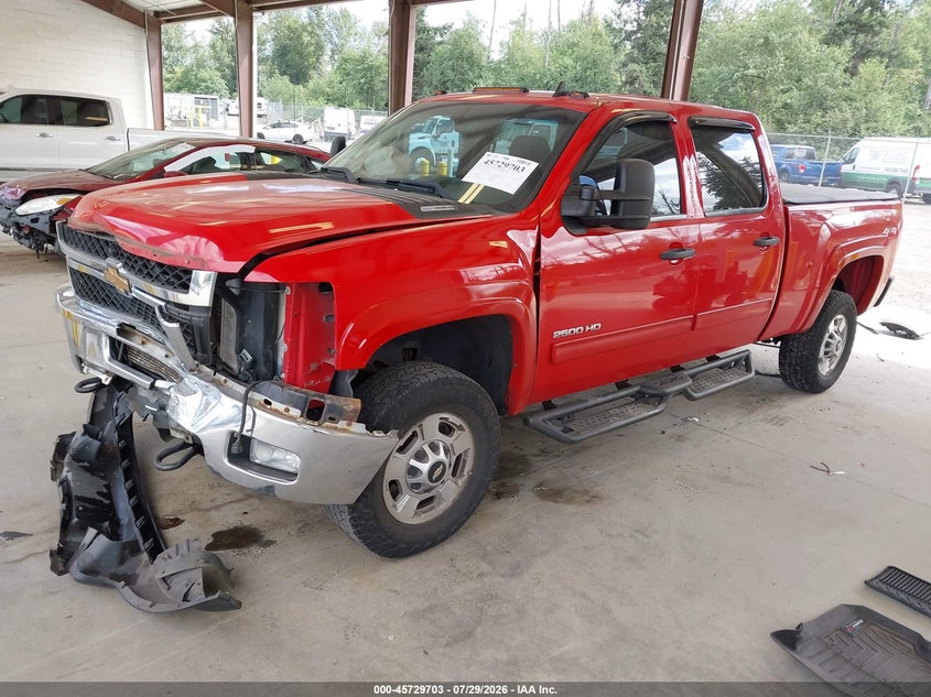 Vin: 1gc1kxc85ef185398, lot: 46228402, chevrolet silverado 2500hd lt 20142