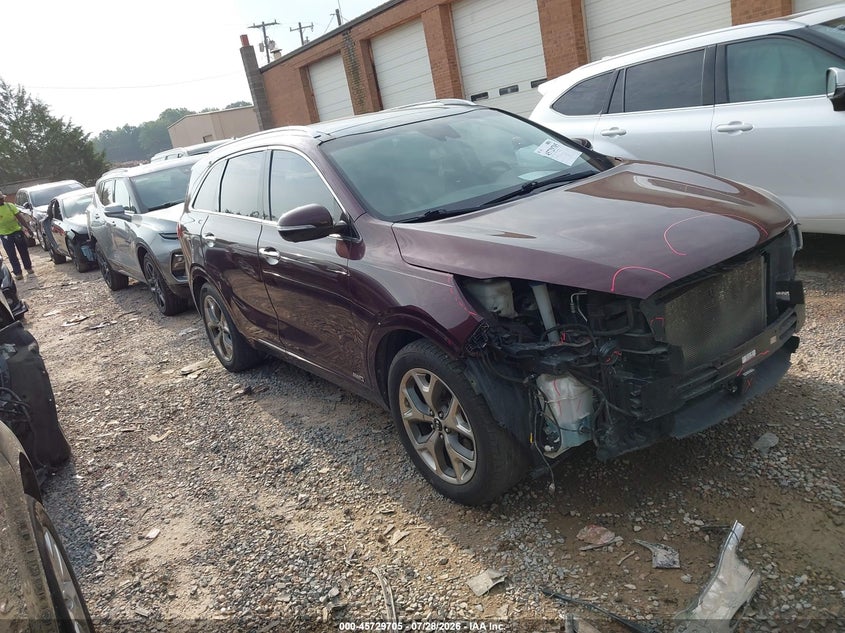 Vin: 5xypkda54kg524484, lot: 46228405, kia sorento 3.3l sx 2019 img_1