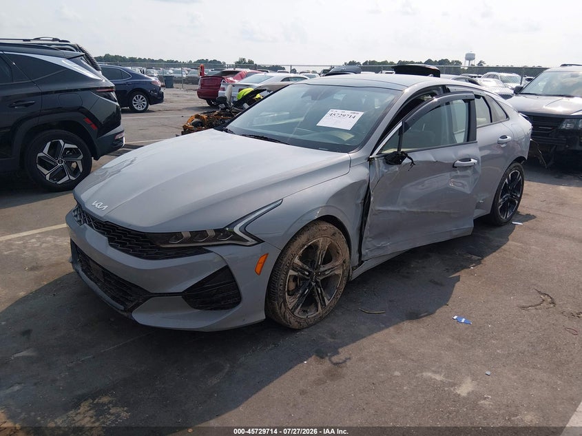Vin: 5xxg64j2xng133536, lot: 46228413, kia k5 gt-line 20222