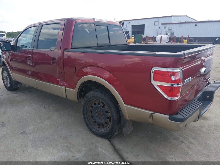 Vin: 1ftfw1cf8dkf31990, lot: 46228420, ford f-150 lariat 20133
