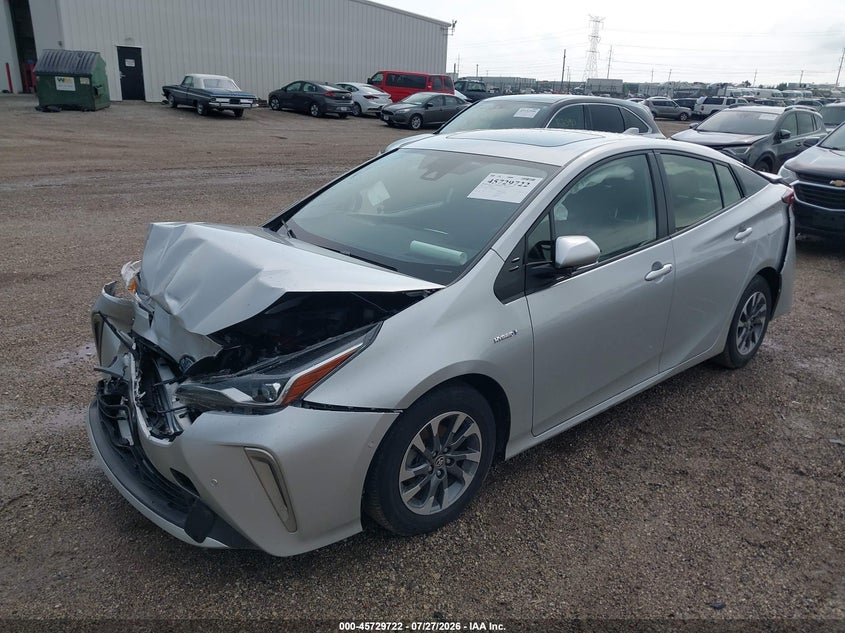Vin: jtdkamfu1n3187407, lot: 46228421, toyota prius limited 20222