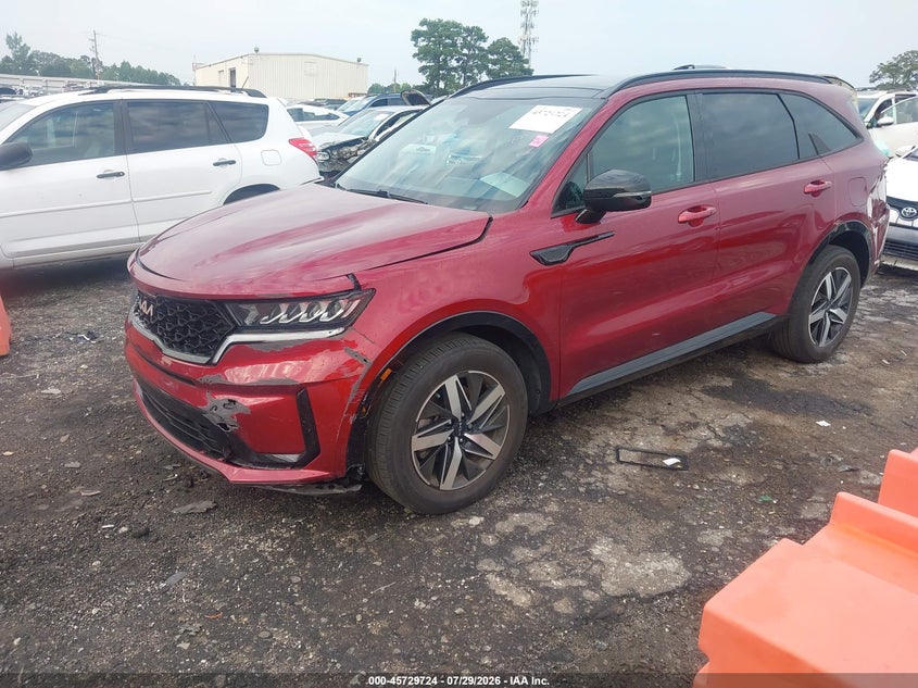 Vin: 5xyrl4lc7pg168704, lot: 46228423, kia sorento s 20232