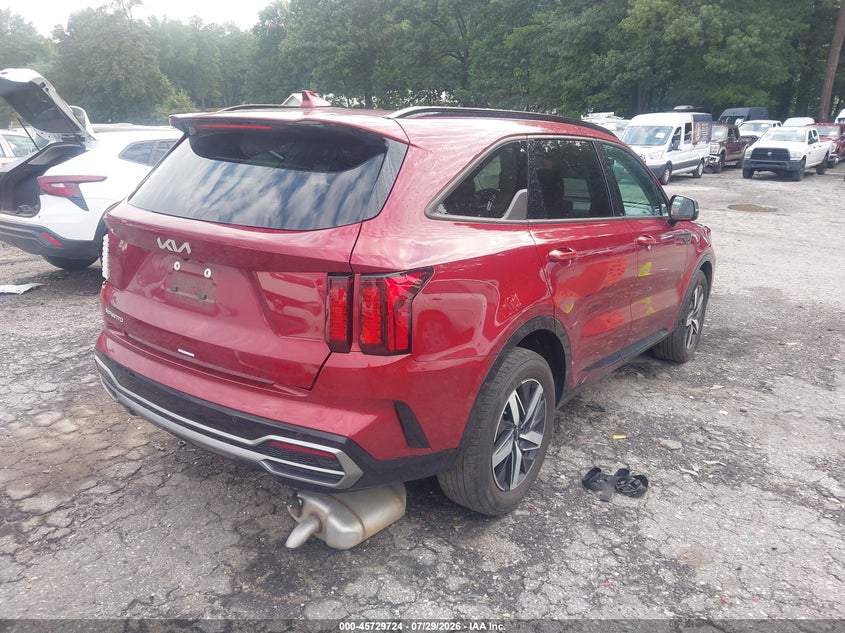 Vin: 5xyrl4lc7pg168704, lot: 46228423, kia sorento s 20234