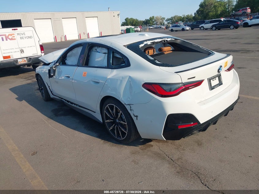 Vin: wba13aw09rfp95355, lot: 46228427, bmw m440i gran coupe xdrive 20243